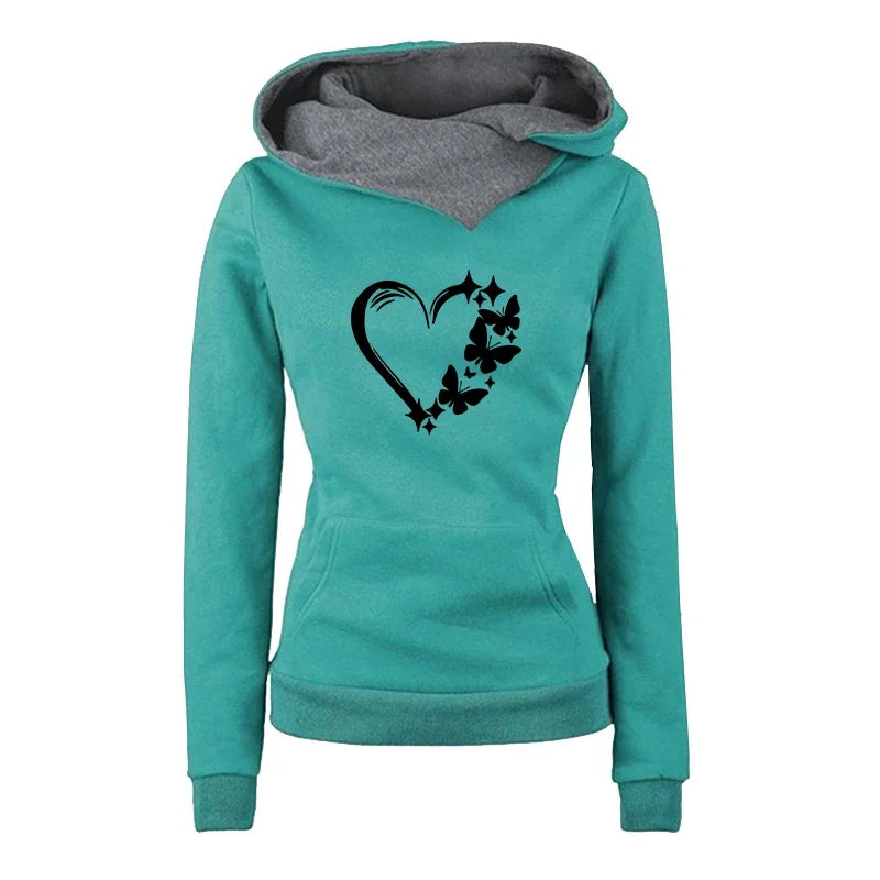 Damen-Trainingsanzug, Kapuzenpullover, lange Ärmel, heiße Verkäufe, lässige einteilige Sweatshirts, tägliche Jogginghosen, Komfort, Outdoor, Joggen, Sport