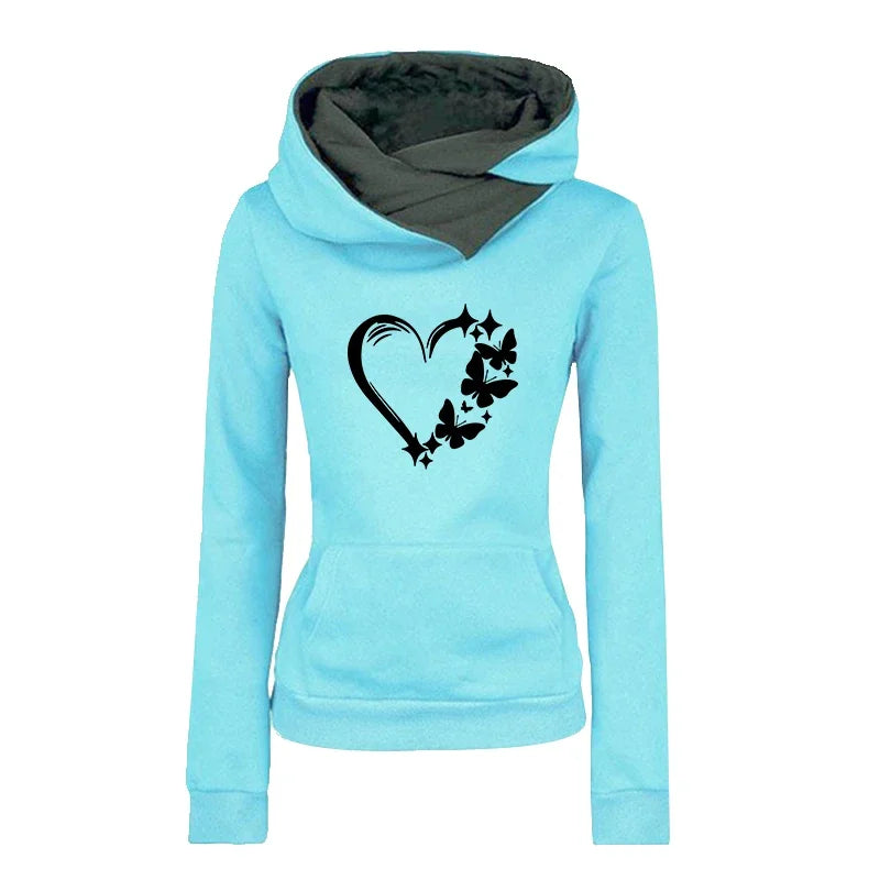 Damen-Trainingsanzug, Kapuzenpullover, lange Ärmel, heiße Verkäufe, lässige einteilige Sweatshirts, tägliche Jogginghosen, Komfort, Outdoor, Joggen, Sport