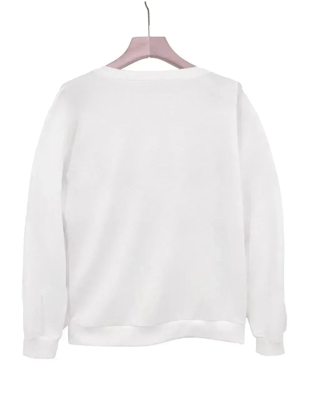 Disneyland Paris Grafik-Sweatshirt für Damen, gemütlicher Langarm-Pullover mit Cartoon-Design, Rundhalsausschnitt, lässiger Stil, Herbst/Winter